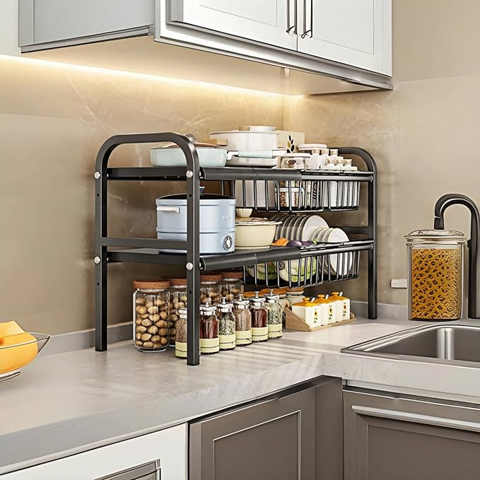 Slide-Out 2-Tier Under Sink Organizer