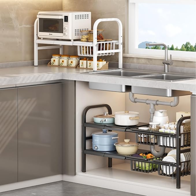 Slide-Out 2-Tier Under Sink Organizer