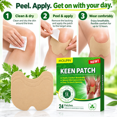 Nuvora Knee Comfort Patches — 24 Pack